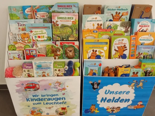 Hier kommt die Maus, alles was die kleinen wollen oder die jung gebliebenen Eltern, für jeden etwas dabei kommt einfach vorbei